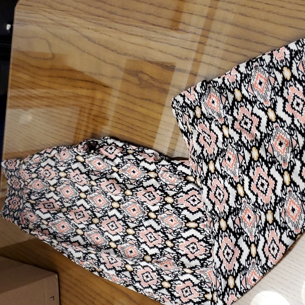 Bohemian pants wide leg